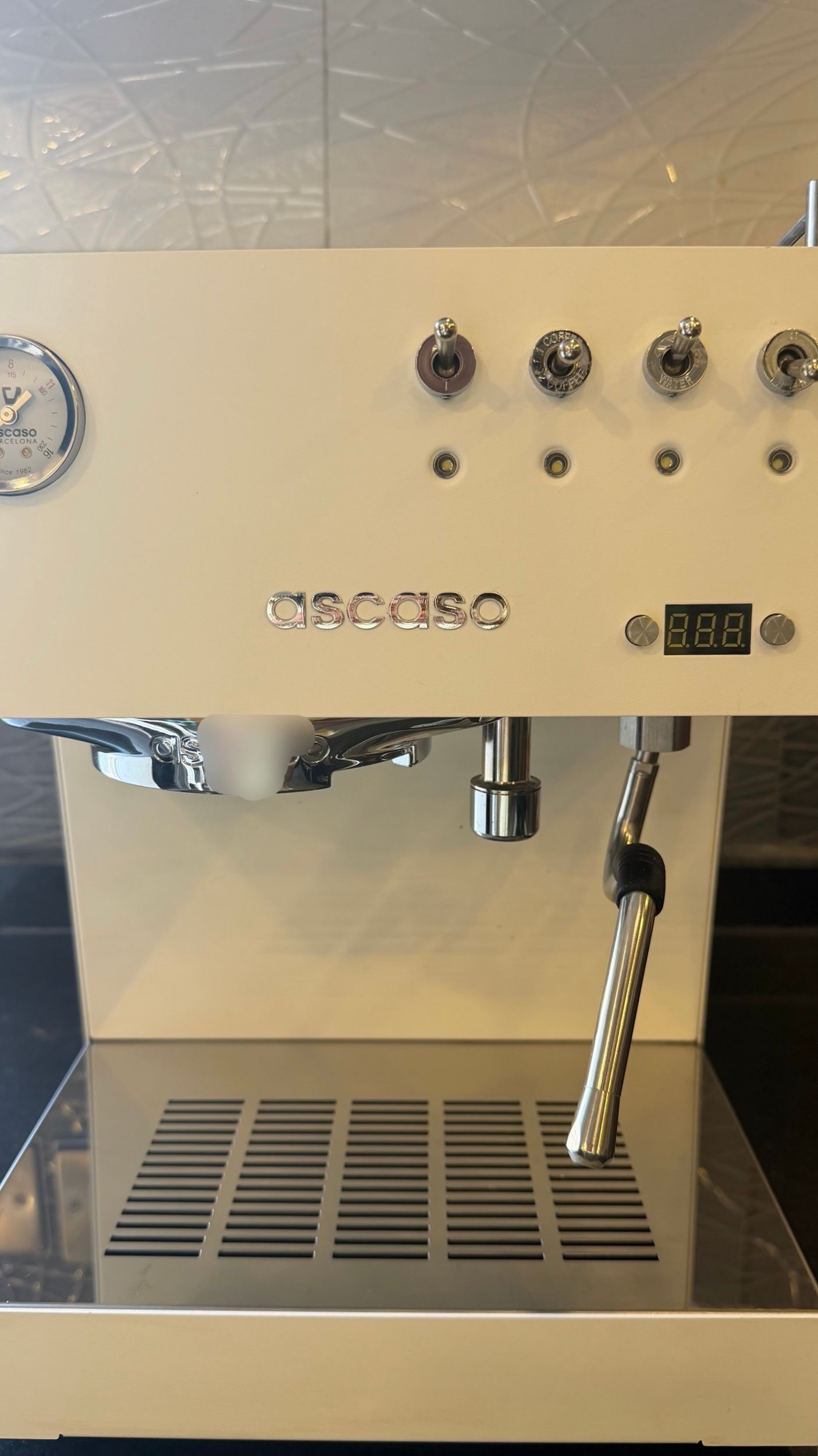 Ascaso Duo Plus PID Coffee Machine – White | Excellent Condition